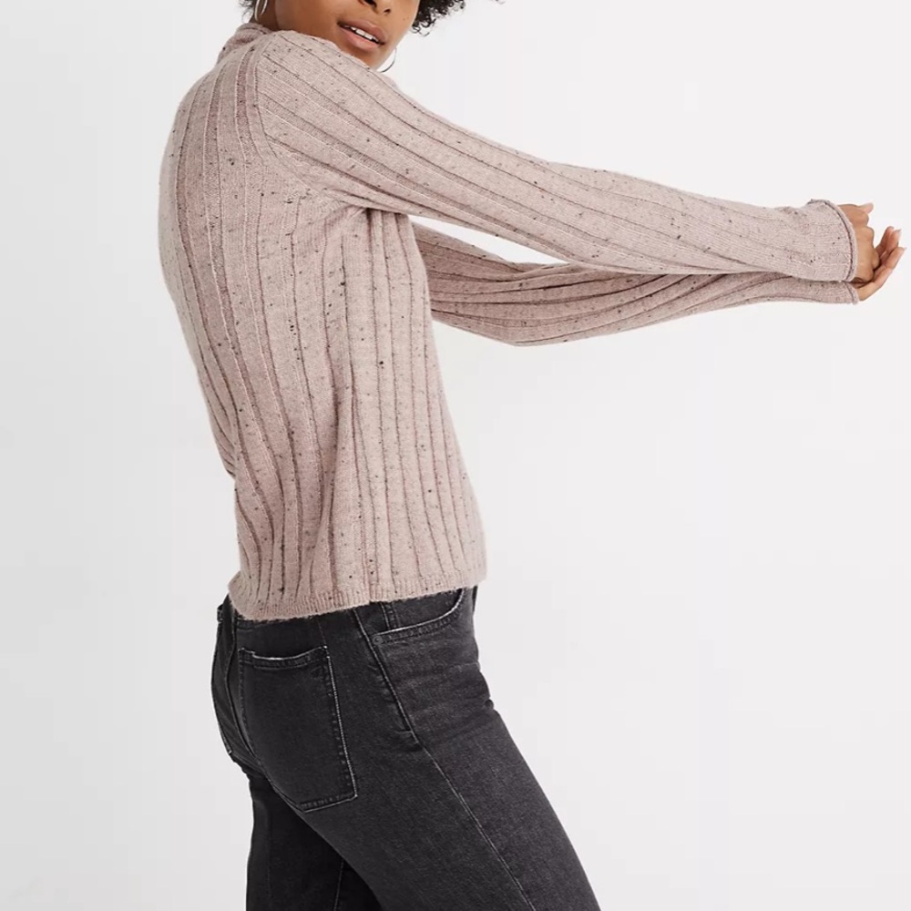 SALE - Madewell Donegal Evercrest Turtleneck Sweater in Coziest Yarn - Picture 2 of 11